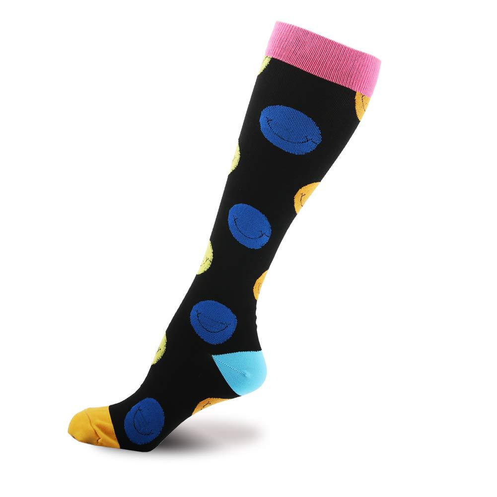 20-30 mmHg Sports Elastic Compression Stockings Leggings Nurse Trainer Compression Stockings Long-barreled Socks